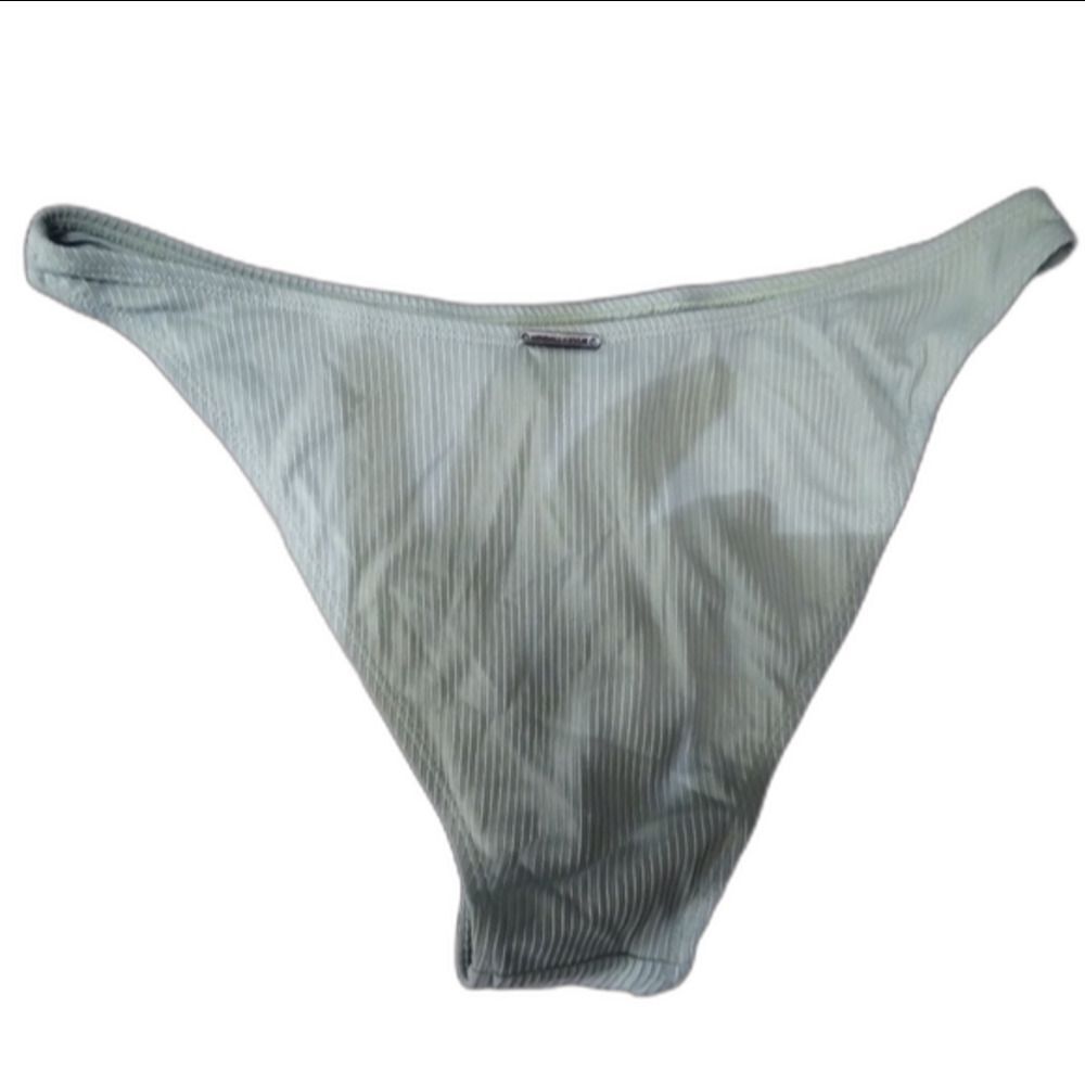 Kendall &.Kylie XL Basil Rib Bikini Bottom NWT - Picture 7 of 7